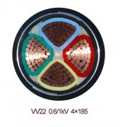 VV22 4*185電力電纜實(shí)物圖